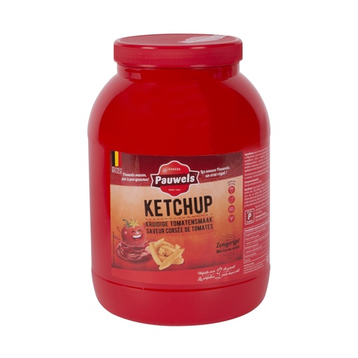 [6126] Tomaten Ketchup Pauwels Pet 3 L