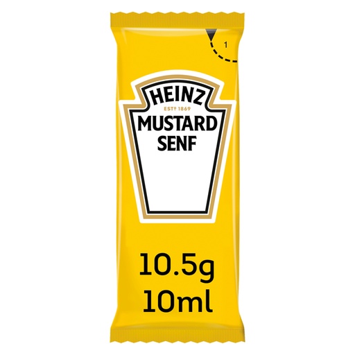 [6808] Mosterd Porties Zakjes Heinz 200 x 10 ml