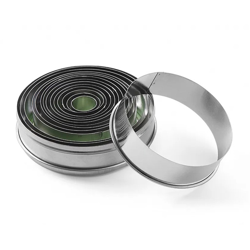 [10635] Uitsteekvorm gladde rand Ø19 - 112mm - Hendi - 673416