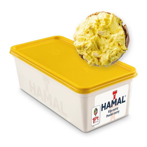 [3511] Salade de poulet au curry Hamal – Barquette 1 kg