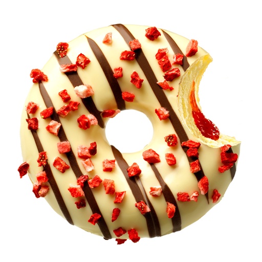 [18641] Donut Strawjelly Jam La Lorraine 48 x 73 gr  - 425996