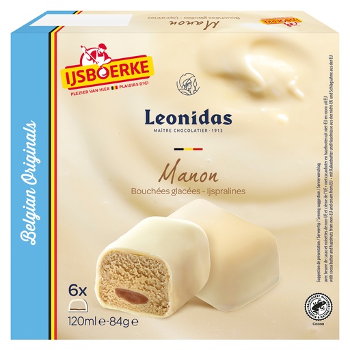 [9191] Manon Glace Ijsboerke 6  x 20 ml