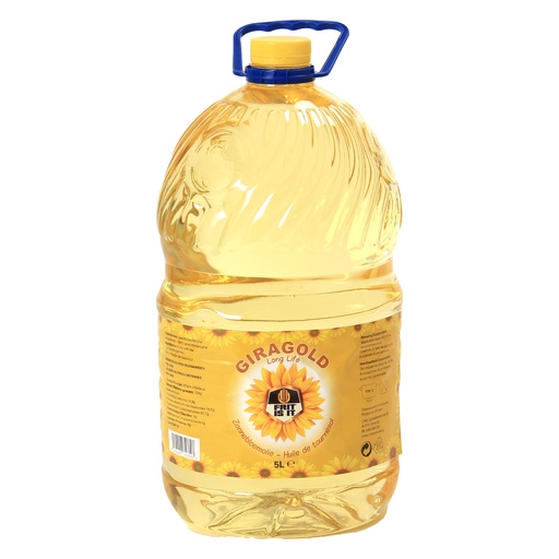[3560] Olie Zonnebloem Giragold Frit Is It 5 L