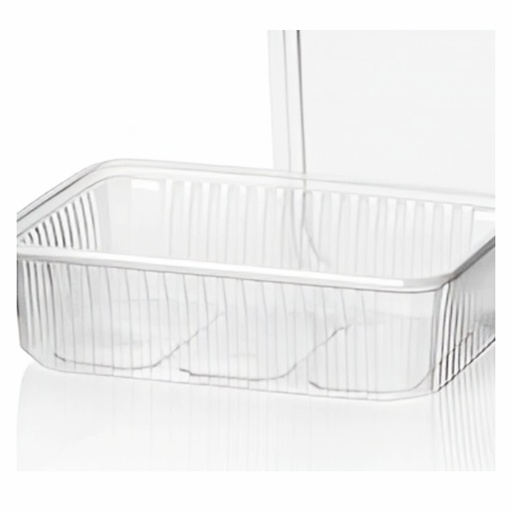 [4091] Spaghetti Container Rectangular 750 cc 12 x 50 pcs